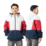 Gizmo Windbreaker Parasut jaket Outdoor Running Jacket Tahan Air Hitam Musim panas red prince