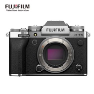 富士（FUJIFILM）X-T5/XT5 微单相机 单机身 4020万像素 7.0档五轴防抖 6K30P 经典机械拨盘 银色