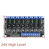 1 2 4 6 8 Channel 5V 12V 24V DC Relay Module Solid State High Level SSR AVR DSP G3MB-202P Relay 250V