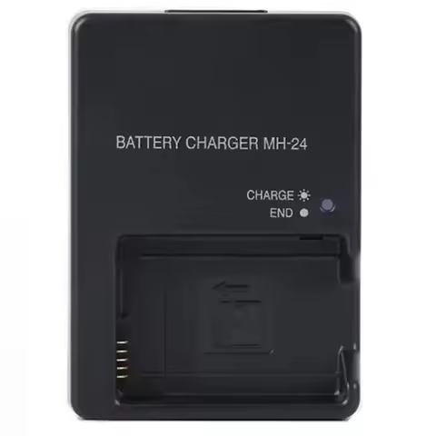 MH-24 Charger for Nikon EN-EL14 EL-EL14a Battery P7000 P7100 D3100 D3200 D5100 D5200 Camera with Pow