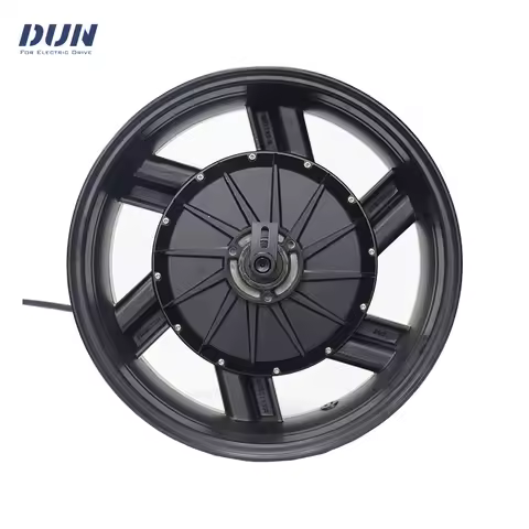 17*3.5inch YUMA 72v 100KMH 253 5000w 50H V2 Brushless DC In-Wheel Hub Motor For Scooter