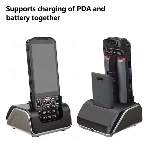 4+64GB Handheld Terminal Rugged PDA Device for Warehouse 4G Android 13 Handheld PDA With 1D 2D QR Ba