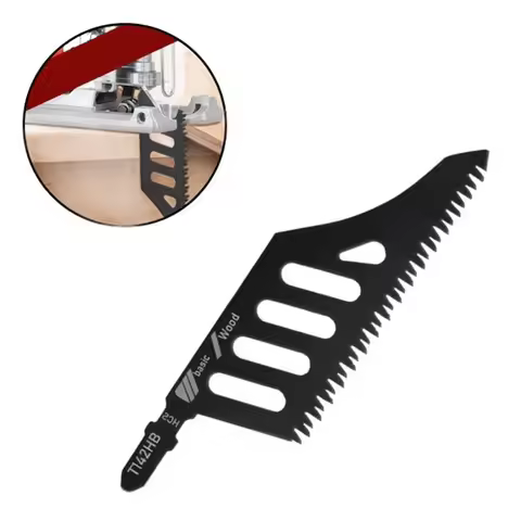 1pcs/3pcs T142HB Curve Jigsaw Blade T Shank Flush Cutting Sawwood Blade Irregular Curve Saw Blade Ha