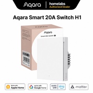 Aqara Smart 20A Switch H1 | Zigbee 3.0 | Power Monitoring | Water Heater Switch | Neutral Required |