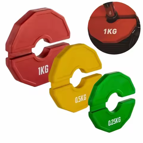 1 Pc Gym Micro Plates 0.25/0.5/1 KG Dumbbell fractional Weight Plate Rubber Fractional Weight Plates
