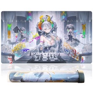 laser bronzing flash ygo playmat Labrynth Mat Gaming Competition Pad Mat Card Binder Deck 23.6x13.7i
