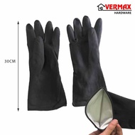 [Made in Malaysia] XL Premium Size Heavy Duty Industrial Rubber Glove / Gajah Sarung Tangan Getah