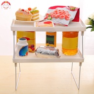 online ✂GT⁂ 1 Pcs Storage Rack Shelf Foldable Holder Organizer Stackable Kitchen Bathroom Cupboard