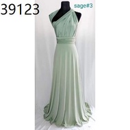 gown for ninang wedding ♀Infinity Dress Sage Green-Shade | tube attached | s-sl♘