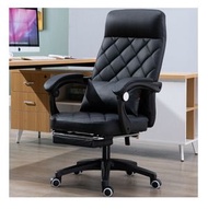 全城熱賣 - 可躺旋轉皮藝升降椅(黑色+擱腳)