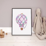童趣熱氣球II - 角落裝飾/居家掛畫/工作室/兒童房擺設/新家佈置