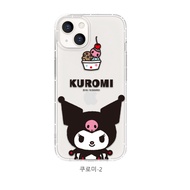 ของแท้100% Sanrio เคสสำหรับ IPhone15 15Promax เคส15pro 15Plus Kuromi 14Promax 14pro 14Plus 14 13 13pro 13ซองนุ่มใส12 12pro 12Promax DT15009ป้องกันแบบเต็มรูปแบบกันกระแทก
