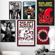 Popular Rock Band Red Hot Chili Peppers Poster Poster Paper Print Home Living Room Bedroom Entrance 
