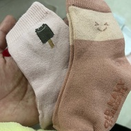 Set of 10 pairs of Old navy high and low cut children's socks 0-5 years Old, natural cotton, safe fo