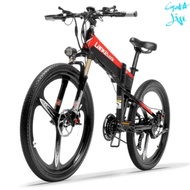 Lankeleisi XT600 Elite Version Sepeda Listrik Lipat Folding Bike