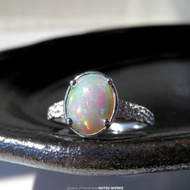 蛋白石戒指 / precious Opal Ring 257