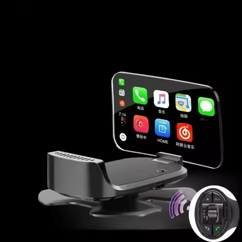 Universal Upgraded Bluetooth Wireless Carplay In-Car Smart HUD Head-up Display for Car Hands-Free an