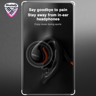 MUSLADY Lenovo Thinkplus X7 Bone Conduction ชุดหูฟังไร้สายชุดหูฟัง BT เปิดรอบกีฬาประเภทหูแขวน