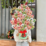[March 8 Gift] Lollipop Flower Basket Super Cute Gift - March 8th Gift for Baby, Lover 02829