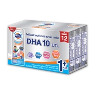 สินค้ามาใหม่! โฟรโมสต์ โอเมก้า สมาร์ท 1 พลัส นมยูเอชที รสจืด 180 มล. x 12 กล่อง Foremost Omega Smart1+ UHT Milk Plain 180 ml x 12 pcs ล็อตใหม่มาล่าสุด สินค้าสด มีเก็บเงินปลายทาง