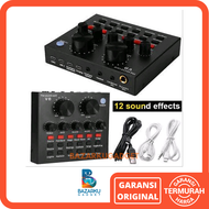 Sound card V8 Mixer Bluetooth SoundCard V8 Audio USB External Soundcard Mixer Sound