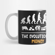 Elon Musk Bitcoin Evolution Coffee Mug Elon Musk Bitcoin The Evolution Of Money Coffee Mug
