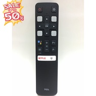 รีโมททีวี TCL รุ่น MRC802V (รองรับคำสั่งเสียง) ใช้กับ Smart TV TCL ที่รองรับคำสั่งเสียงได้ทุกรุ่น #รีโมทแอร์  #รีโมท  #รีโมททีวี  #รีโมด