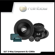 Rainbow Audio 6.5" 2-Way Component Car Speaker Set EL-C260A