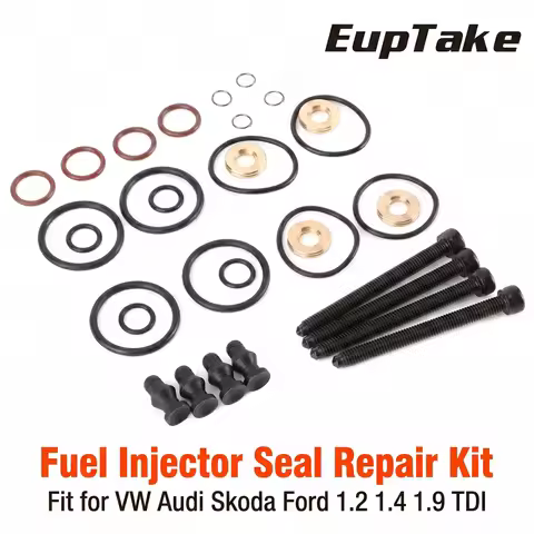 Fuel Injector Seal Repair Kit Injector Bolts 1417010997 038103385A For Audi VW Ford Seat Skoda 1.2 1