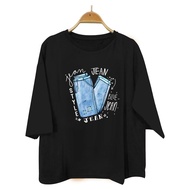 WOMEN'S OVERSIZED T-SHIRT 3 HANDS/4