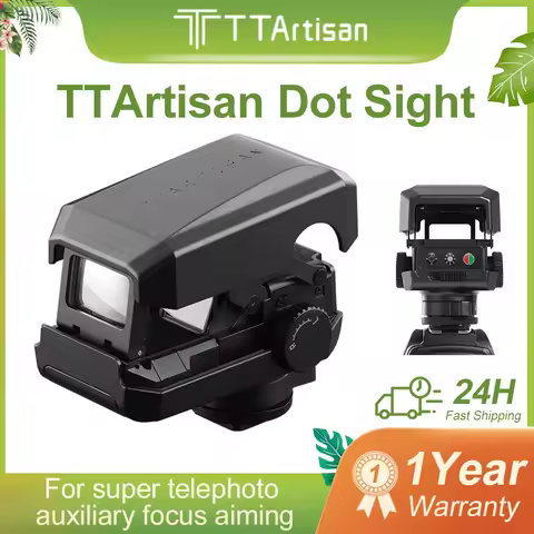 TTArtisan Red Green Dot Scope Reflex Sight Shooting Aiming Optical Cold Shoe Dot Sight Telephoto Acc
