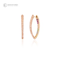 Maison de Jewels - Rainbow Unicorn Grand Marque ID Hoops ต่างหูยูนิคอร์น ต่างหูเงิน อินเทรนด์ ต่างหู