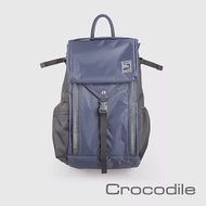 【Crocodile】 X-lite系列多功能後背包 0104-07903 藍色