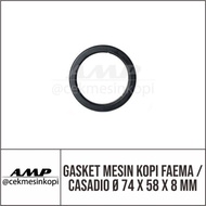 MESIN Faema / Casadio Coffee Machine Gasket ø 74 x 58 x 8 mm