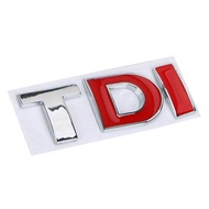 3D Metal TDI Logo letter Emblem Car Sticker Auto Rear Boot Badge Decals for Lang Yi Touran Tiguan Passat CC New Bora Polo Magotan Sagitar Golf 6