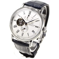 [Japan Watches] [Orient Star] ORIENT STAR Automatic Watch Classic Semi-skeleton Mechanical Made in Japan 2 Years Domestic Manufacturer's Warranty Open Heart RK-AV0003S Men's White Silver