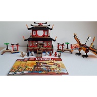 Lego 2507 Ninjago Fire Temple USED