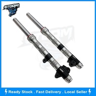 NISSIN WAVE125 BONUS CNC LAY FORK SET CNC FRONT FORK SET NISSIN FORK SUSPENSION