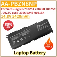 Laptop Battery 14.8V 5420mAh AA-PBZN8NP for Samsung NP-700Z5A 700Z5B 700Z5C 700Z7C 1588-3366 BA43-00