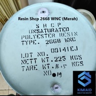 Resin Shcp 2668 WNC 1 drum/ Resin Merah 225 kg / drum