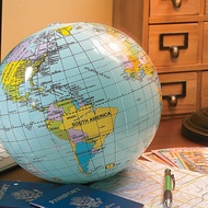 Inflatable World Globe Geography Map Party Favor