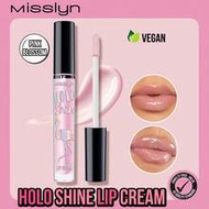 MISSLYN-HOLO SHINE Lip Gloss, Long-Lasting Shimmer, Sparkling Rhinestone Luster, Brand Makeup, Face 