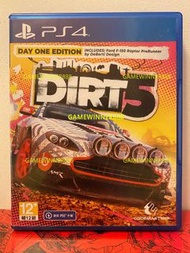 《今日快閃價》（中古二手）PS4遊戲 DIRT5 塵土飛揚5 大地長征5 拉力賽 DiRT 5 港版中英文版 （可免費升級PS5版本）