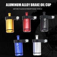 Motorcycle brake fluid cup, aluminum alloy brake fluid cup, hydraulic brake fluid container.