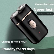 Great Value Package Electric Shaver Plus Electric Men Dry Beard Trimmertwin Wet Blade Machine E1c7