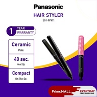 PANASONIC EH-HV11 Hair Straightener Compact EH-HV11-E655 Multi Styler Keratin Ceramic Plate Even Hea