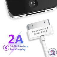 CU High Quality 1.2m Fast Charging Cable 30 Pin interface On The For iPhone 4 4s 3GS iPad 3 2 1 iPod