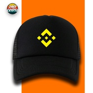 Daily Crypto – Binance Logo Trucker / Baseball Crypto Cap Cotton Front Panel + Breathable Mesh Back