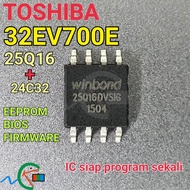 TOSHIBA 32EV700E IC 25Q16 +24C32 EEPROM / BIOS / FIRMWARE (32EV700)