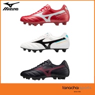 [พร้อมส่ง] MIZUNO Morelia II Club รองเท้าฟุตบอล ของแท้ 100% แดง/ขาวP1GA221660 46 EU/300